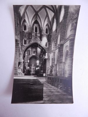 Třebíč- vnitřek basiliky sv. Prokopa