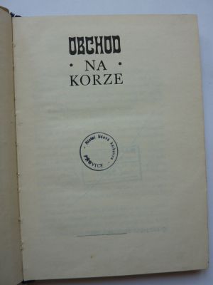 Obchod na korze