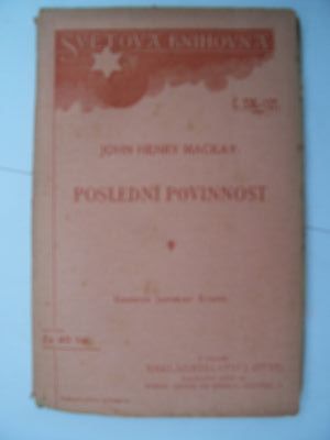 Poslední povinnost