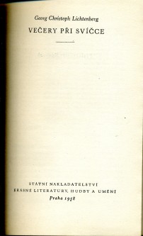 Večery při svíčce
