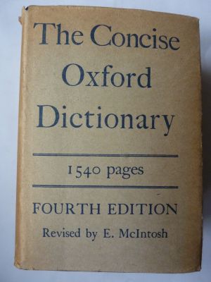 The Concise Oxford Dictionary