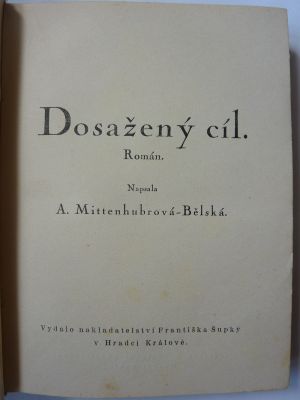 Dosažený cíl
