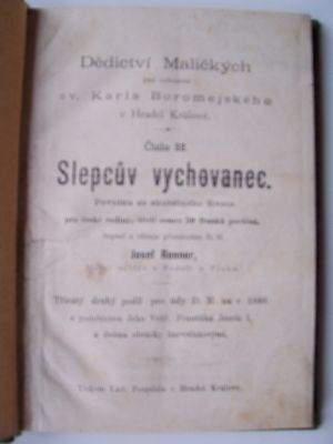 Slepcův vychovanec