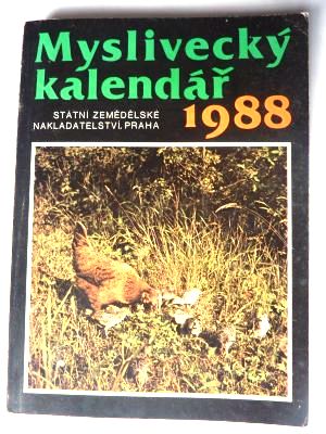 Myslivecký kalendář 1988