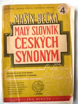 Malý slovník českých synonym