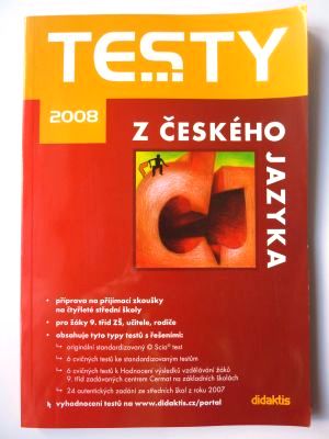 Testy z českého jazyka 2008