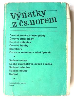 Výňatky z čs. norem