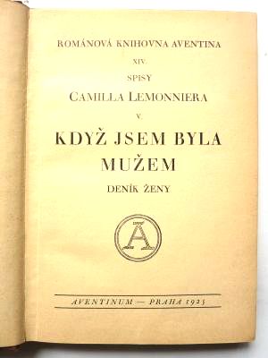 Když jsem byla mužem