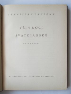 Tři v noci svatojanské
