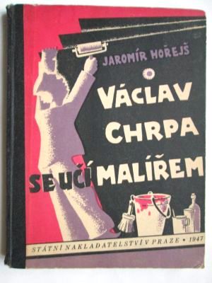 Václav Chrpa se učí malířem