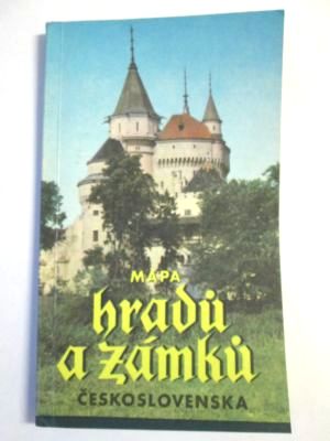 Mapa hradů a zámků Československa