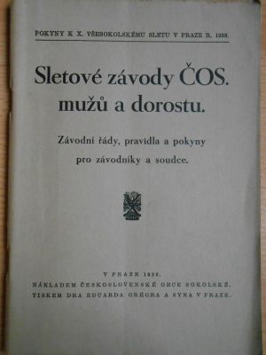 Sletové závody ČOS mužů a dorostu