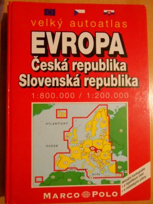 Velký autoatlas Evropa, ČR, SR