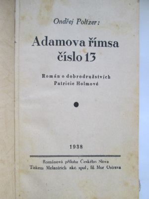 Adamova římsa číslo 13
