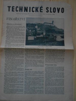 Technické Slovo 26. listopadu 1932