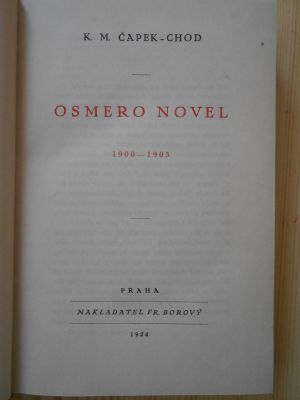 Osmero novel