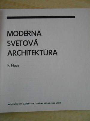 Moderná svetová architektúra
