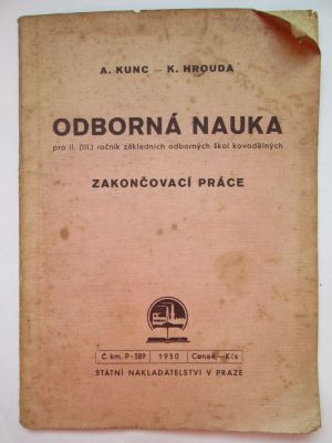 Odborná nauka: zakončovací práce