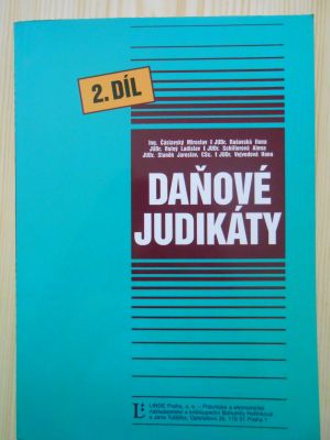 Daňové judikáty 2. díl
