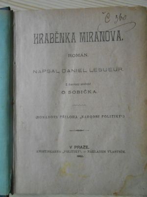 Hraběnka Miranova