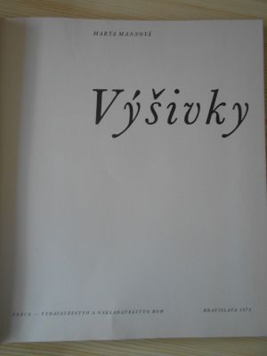 Výšivky