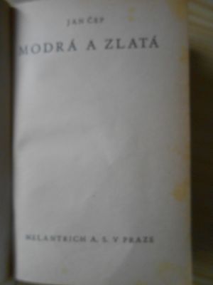 Modrá a zlatá. Poslední karta.