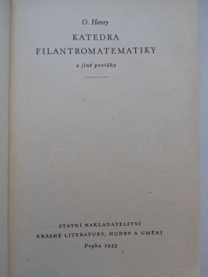 Katedra filantromatematiky