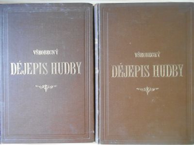 Všeobecný dějepis hudby I-II