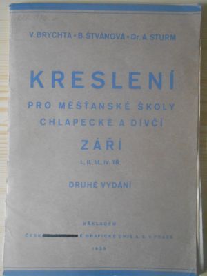 Kreslení pro měsťanské školy chlapecké a dívčí