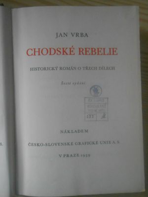 Chodské rebelie 1-3