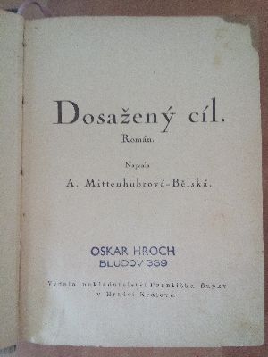 Dosažený cíl