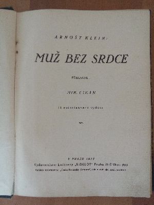 Muž bez srdce