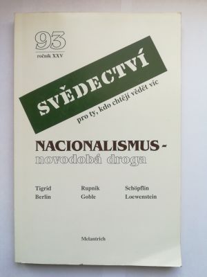 Svědectví pro ty, kdo chtějí vědět víc 93/XXV