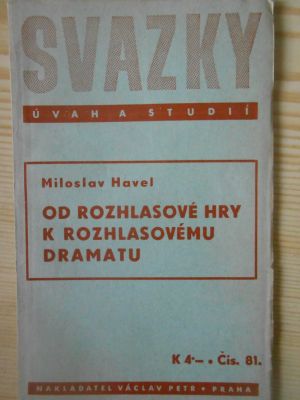 Od rozhlasové hry k rozhlasovému dramatu