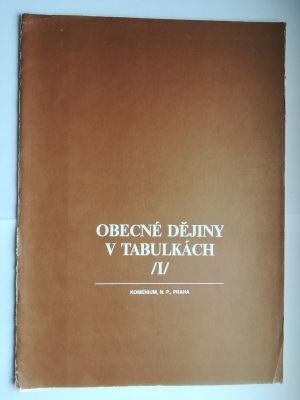 Obecné dějiny v tabulkách 1