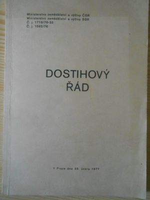 Dostihový řád
