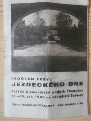 Program XXXVI. Jezdeckého dne