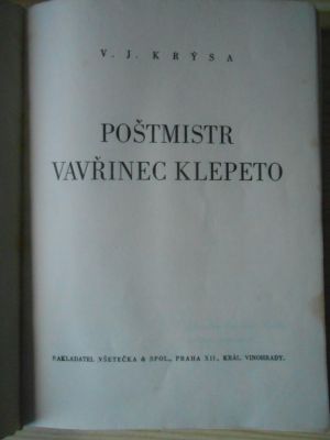Poštmistr Vavřinec Klepeto