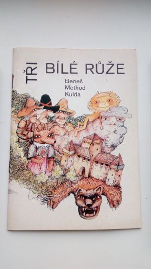 Tři bílé růže