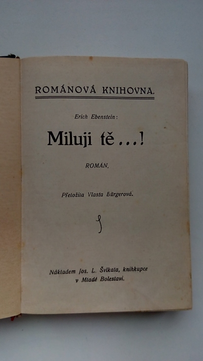 Miluji tě...!