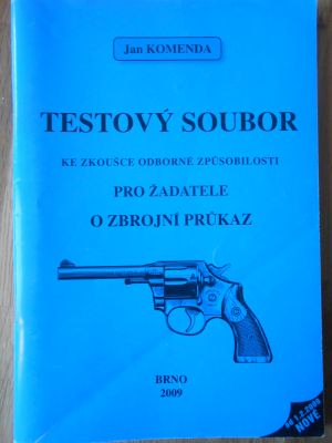 Testový soubor pro žadatele o zbrojní průkaz