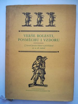 Verše bolesti, posměchu i vzdoru