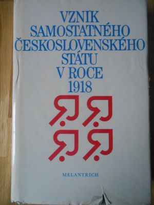 Vznik samostatného Československého státu v roce 1918