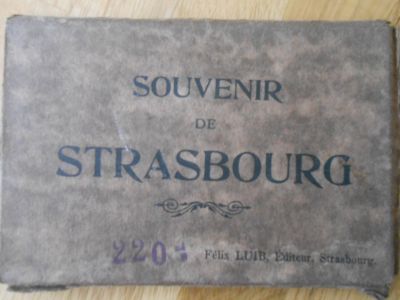 Souvenier de Strasbourg