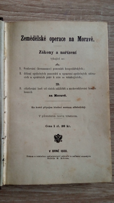 Zemědělské operace na Moravě