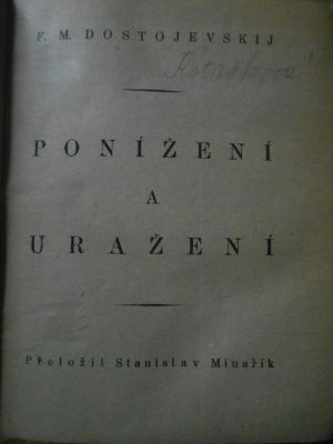 Ponížení a uražení