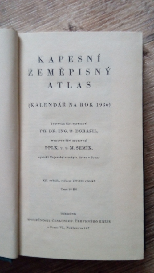 Kapesní zeměpisný atlas