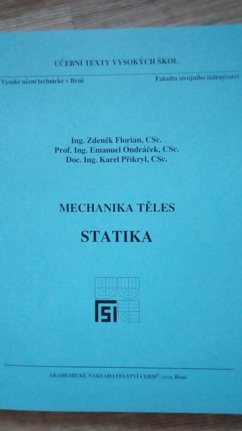 Mechanika těles – statika