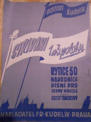 Kytice 50 národních písní pro jedny housle