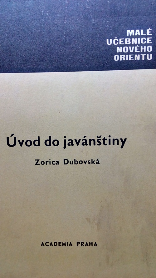 Úvod do javánštiny